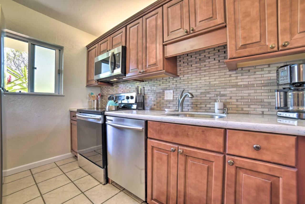 Ocean-View Kihei Condo With Lanai Steps To Beach! Exterior foto