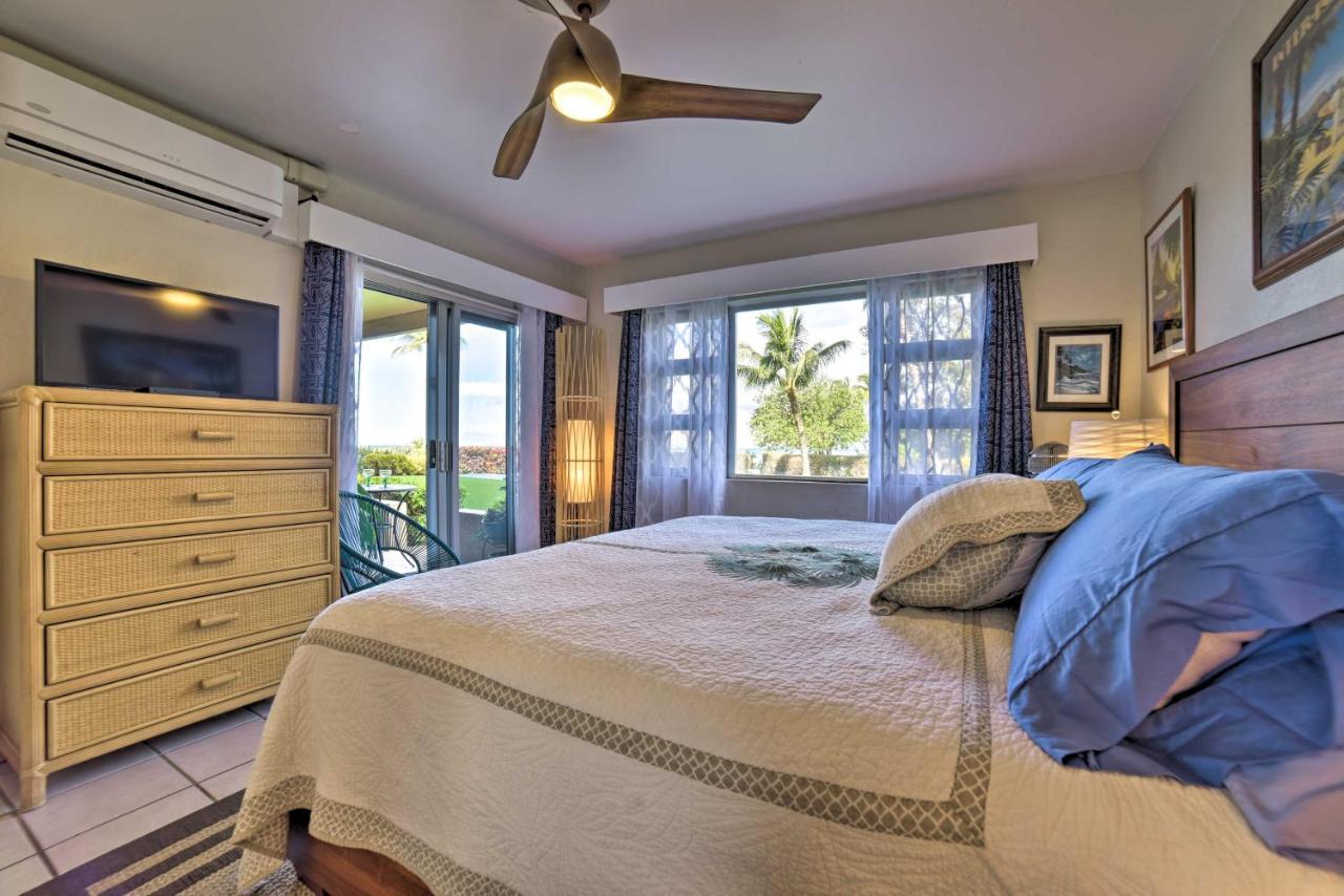 Ocean-View Kihei Condo With Lanai Steps To Beach! Exterior foto