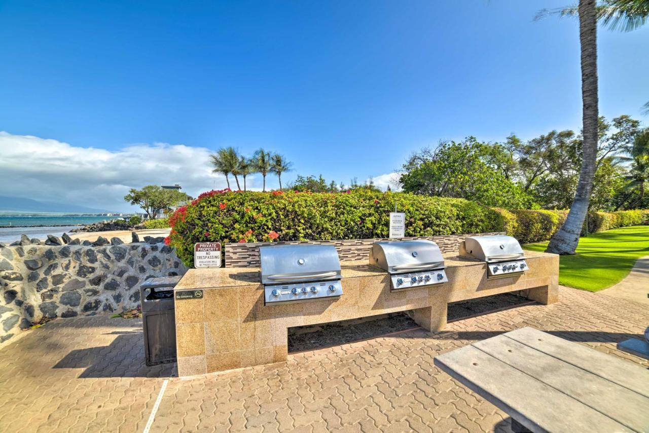 Ocean-View Kihei Condo With Lanai Steps To Beach! Exterior foto