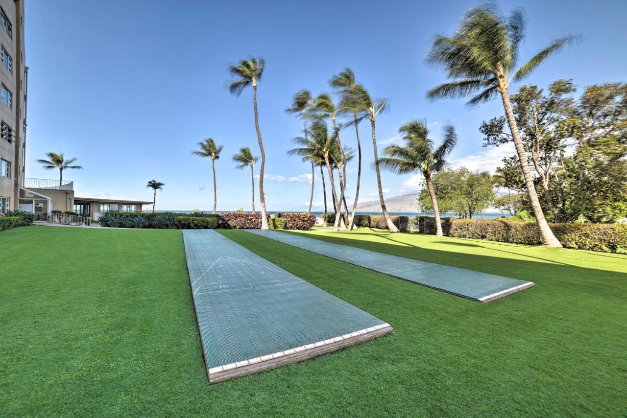 Ocean-View Kihei Condo With Lanai Steps To Beach! Exterior foto